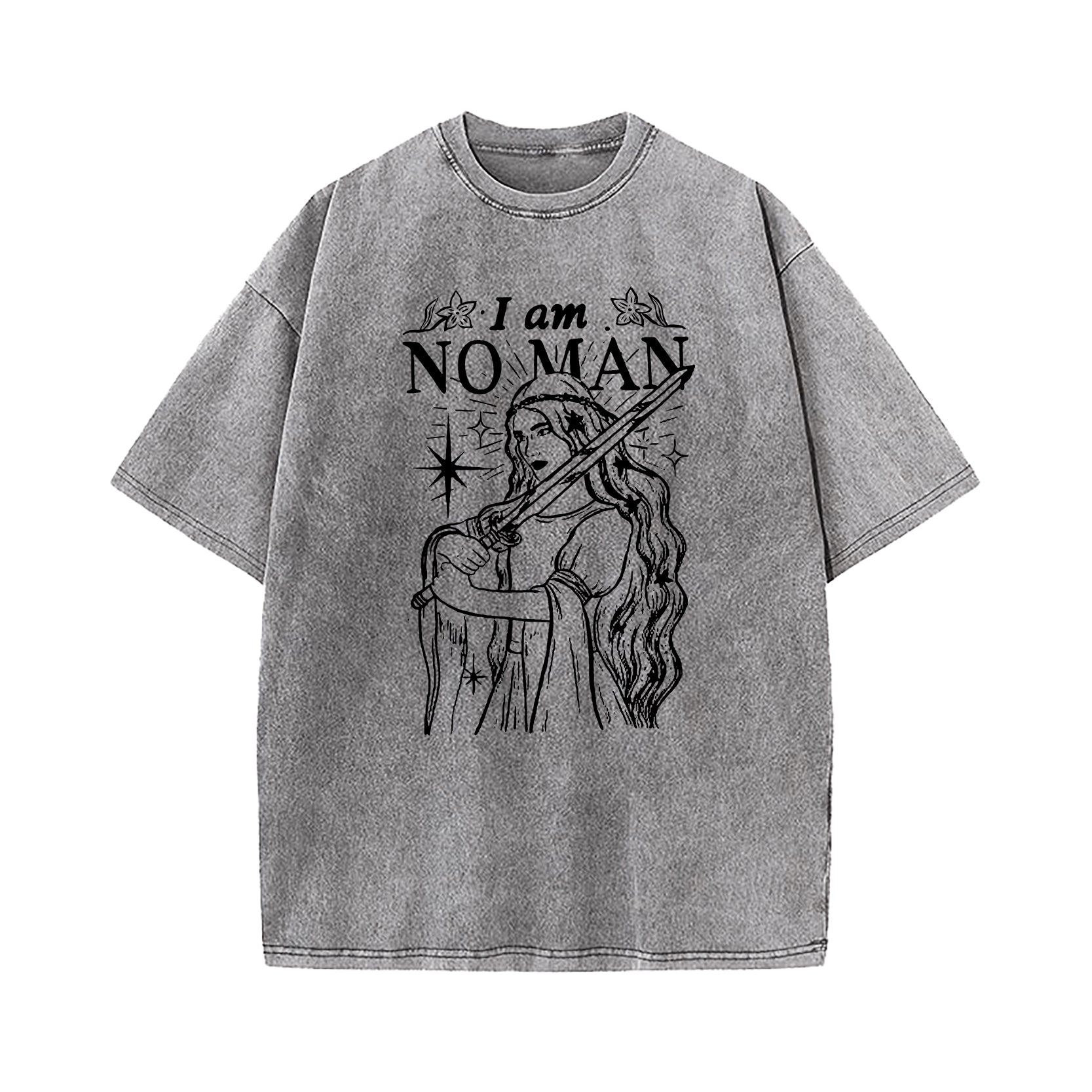 I Am No Man Eowyn Washed T-Shirt