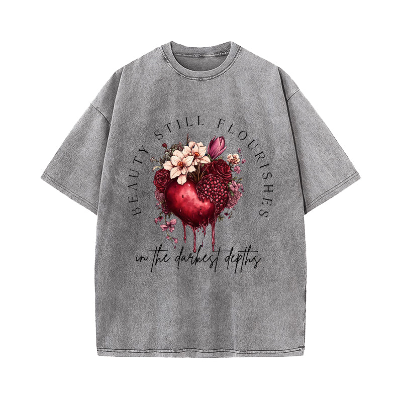 Persephone Pomegranate Hades Washed T-Shirt