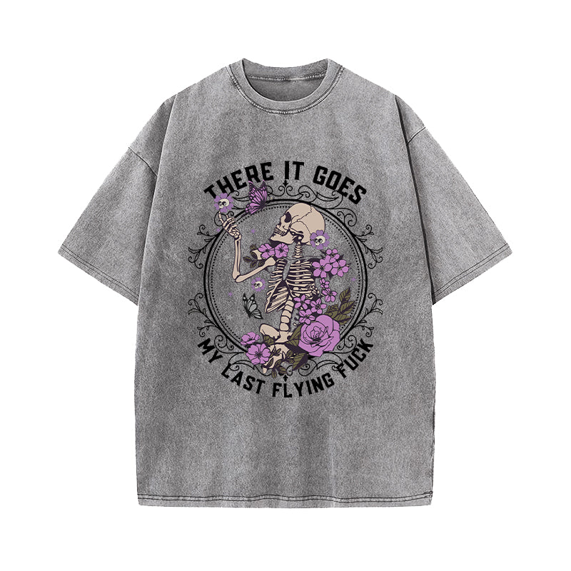 There It Goes My Last Flying Washed T-Shirt
