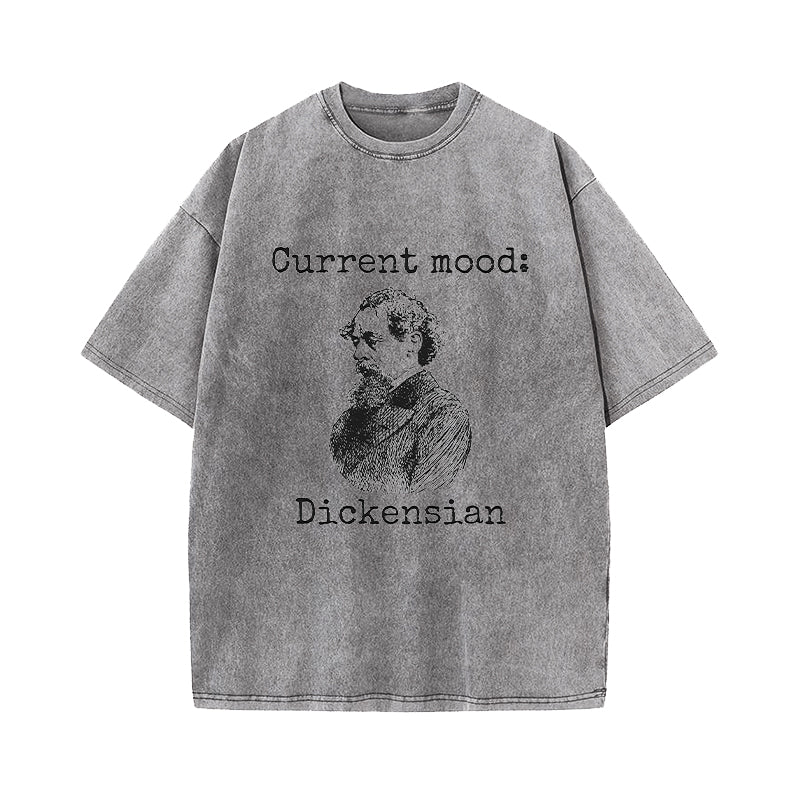 Current Mood Dickensian Washed T-Shirt