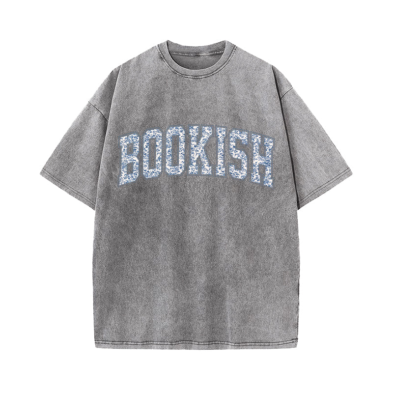 Toile Floral Bookish Washed T-Shirt