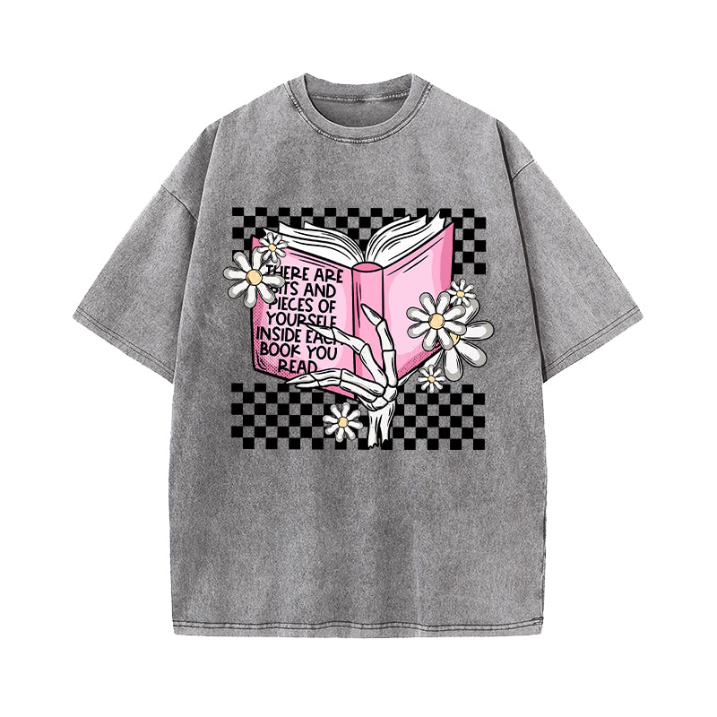Yourself In Books Washed T-Shirt