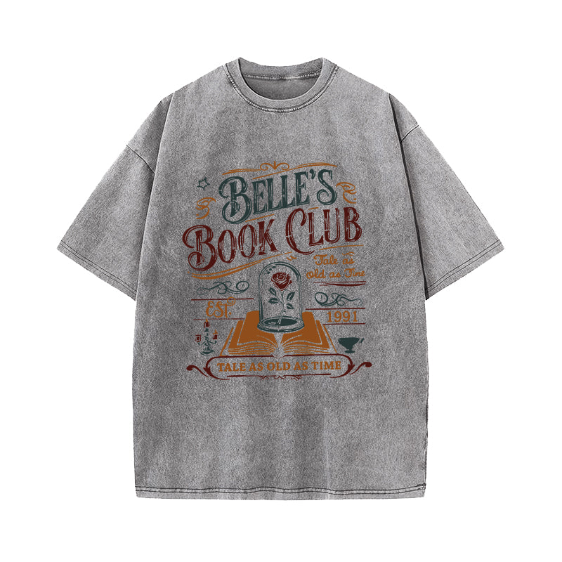 Belle Book Club Washed T-Shirt