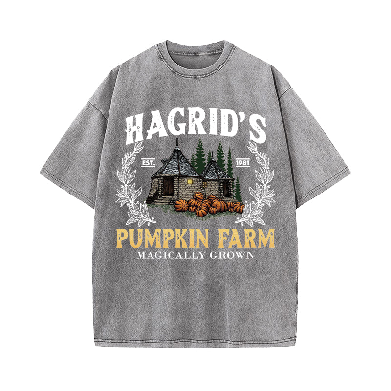 Hagrid's Pumpkin Farm Washed T-Shirt