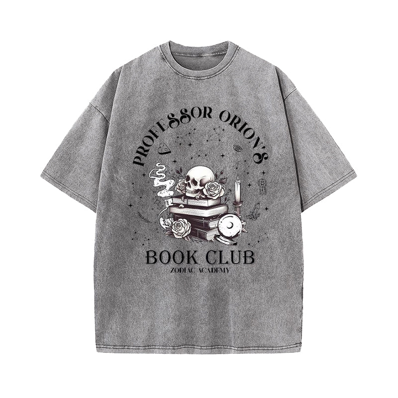 Professor Orion Book Club Washed T-Shirt