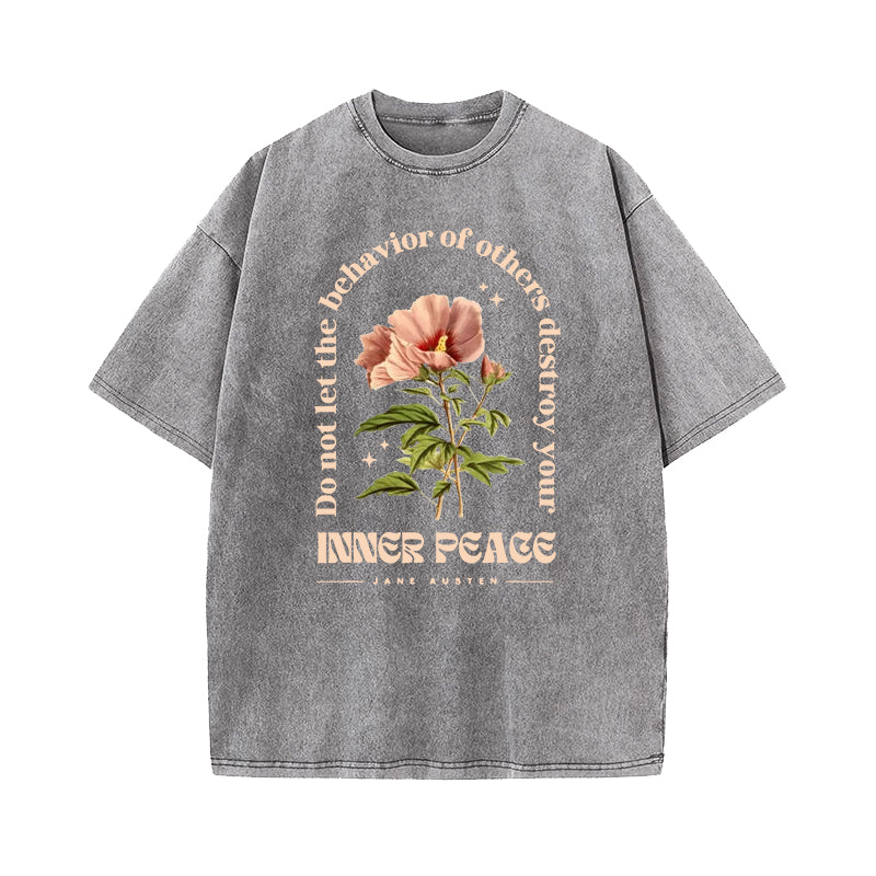 Jane Austen Sense and Sensibility Washed T-Shirt