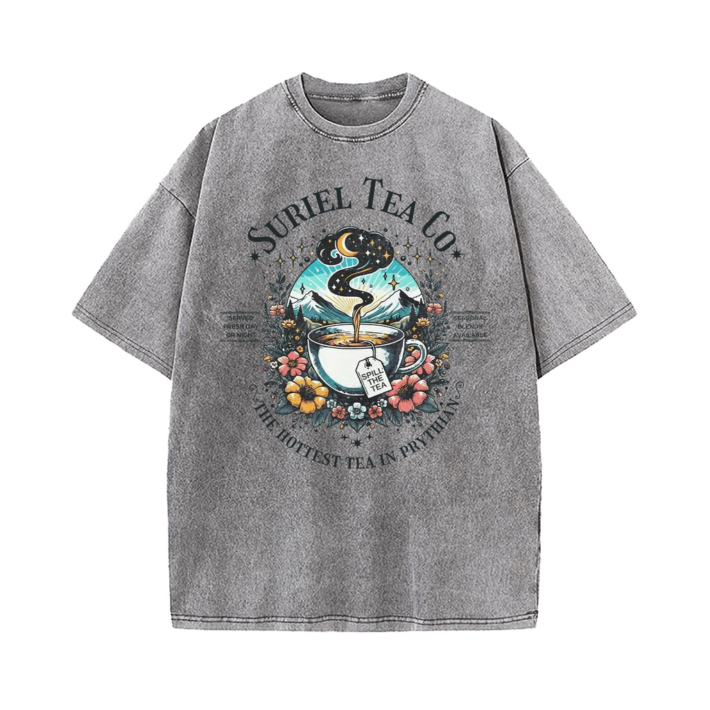 Suriel Tea Co Washed T-Shirt