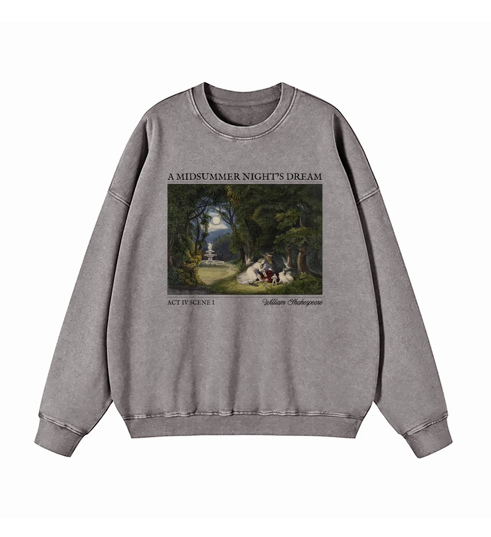 Shakespeare A Midsummer Night's Dream Washed Sweatshirt