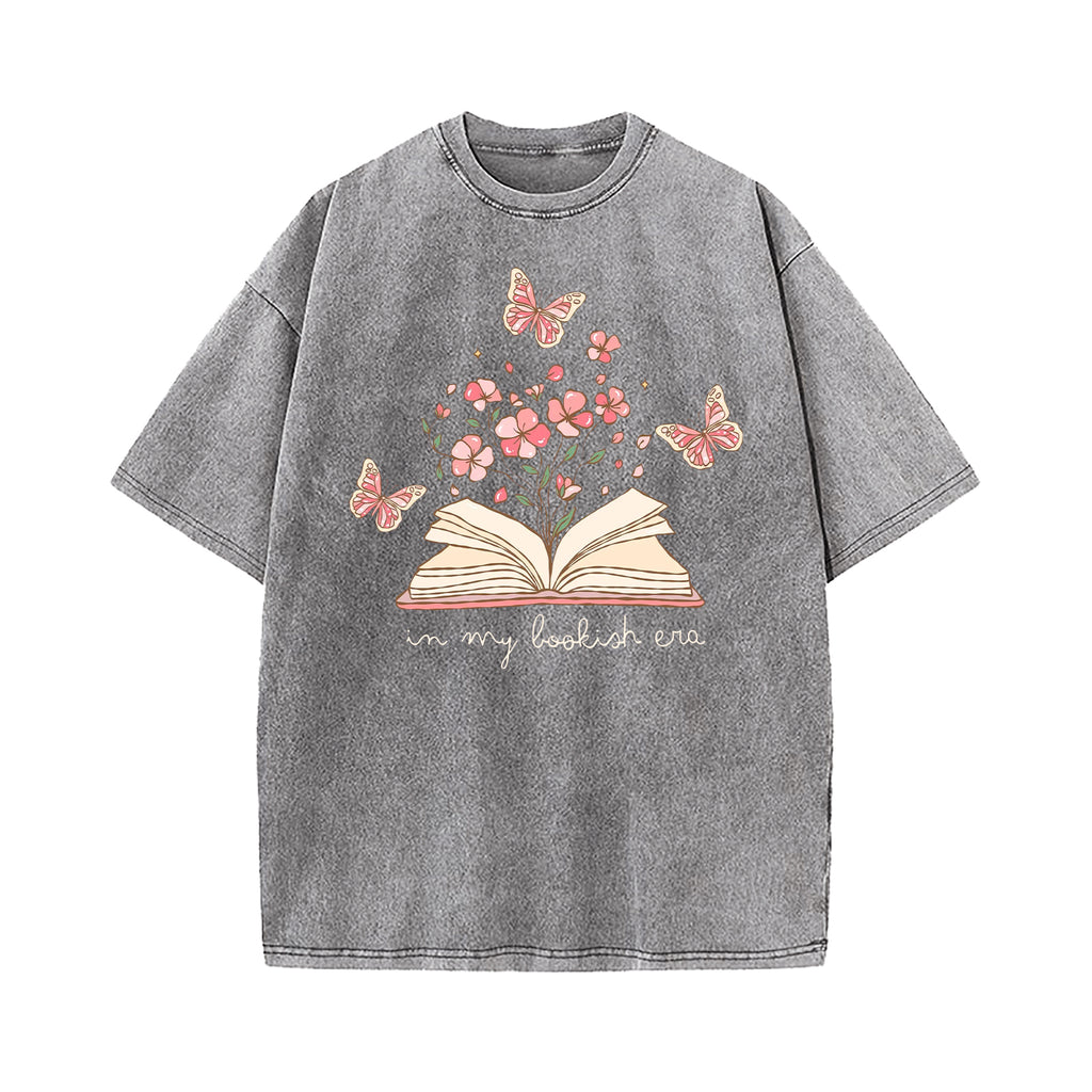 In My Bookish Era Washed T-Shirt