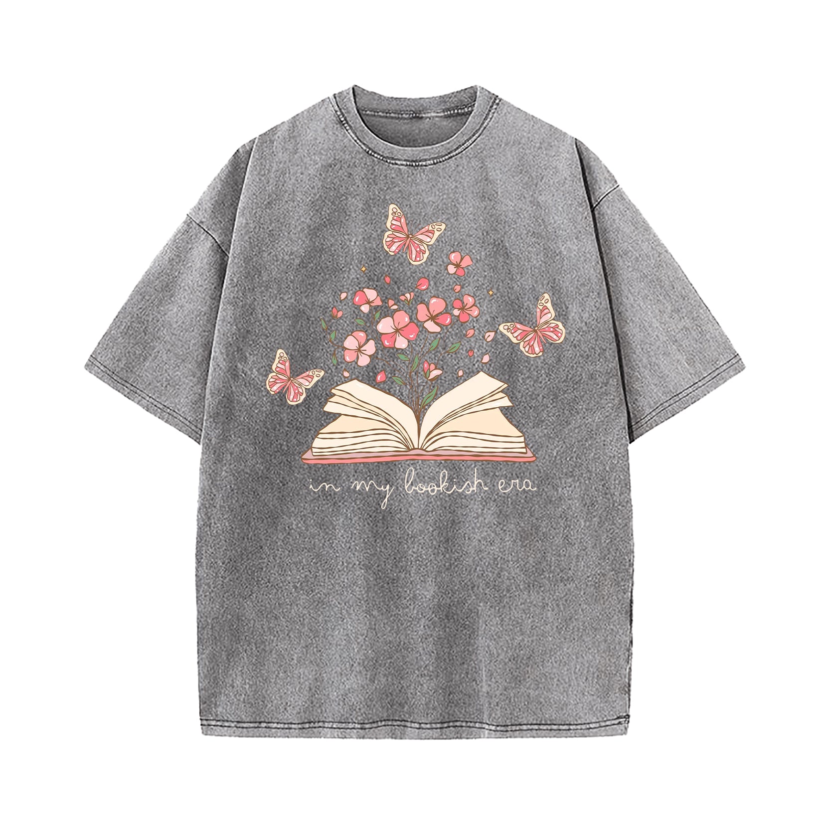 In My Bookish Era Washed T-Shirt