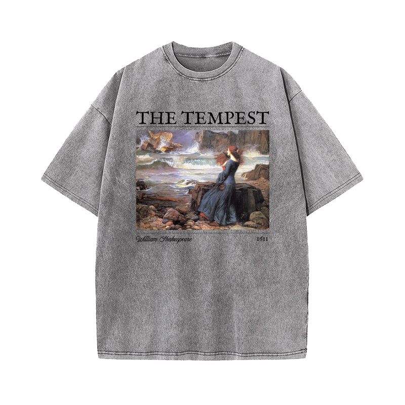 Shakespeare The Tempest Washed T-Shirt