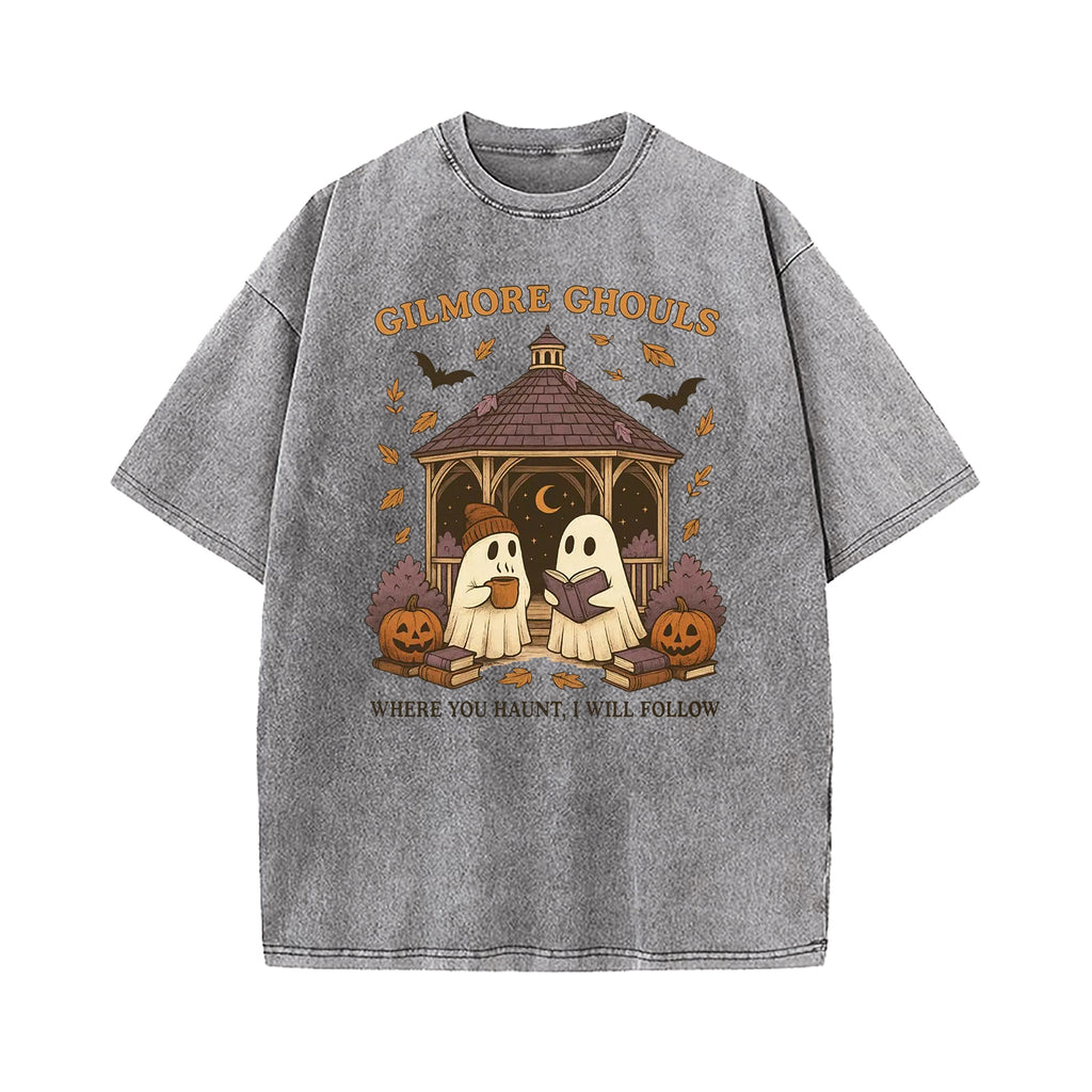 Where You Haunt I Will Follow Washed T-Shirt