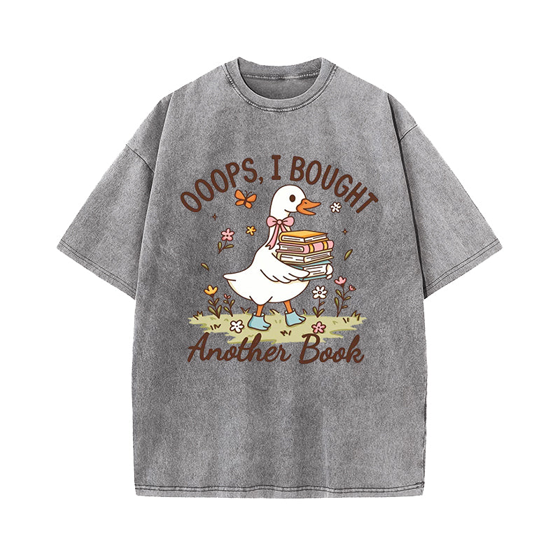Silly Goose Got More Books Washed T-Shirt