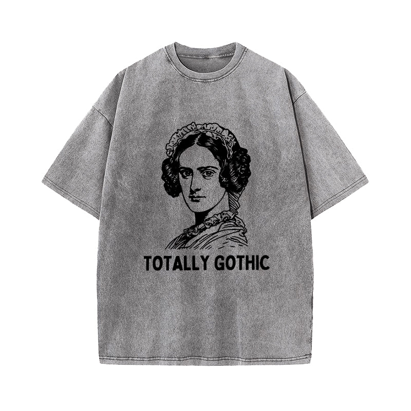 Totally Gothic Mary Shelley Washed T-Shirt