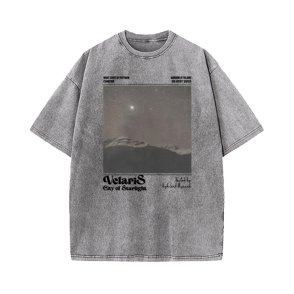 SJM Velaris Night Court Washed T-Shirt