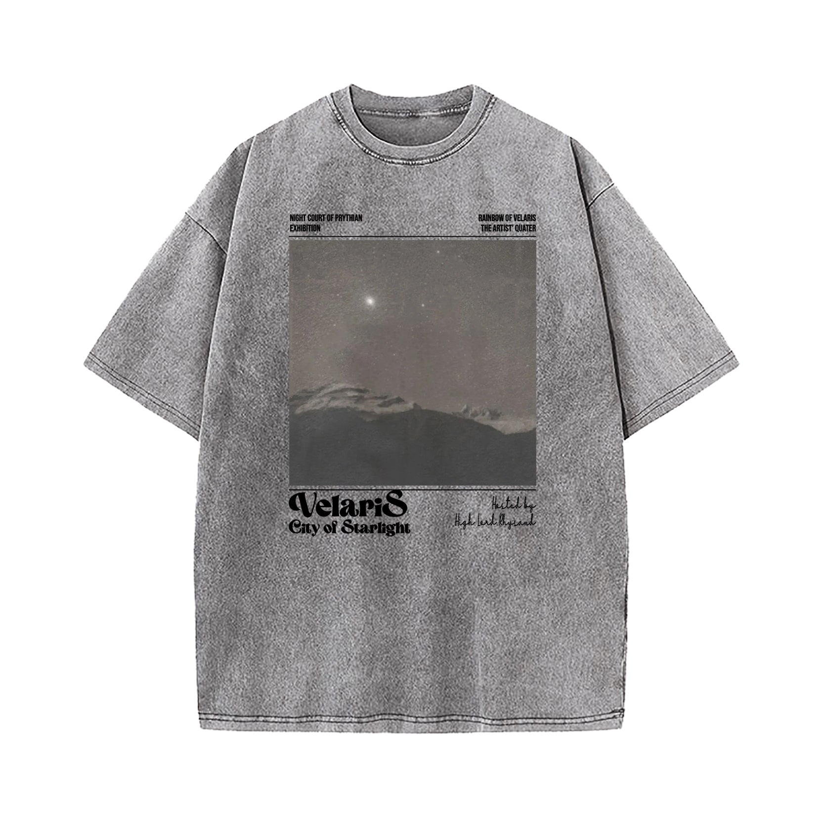 SJM Velaris Night Court Washed T-Shirt
