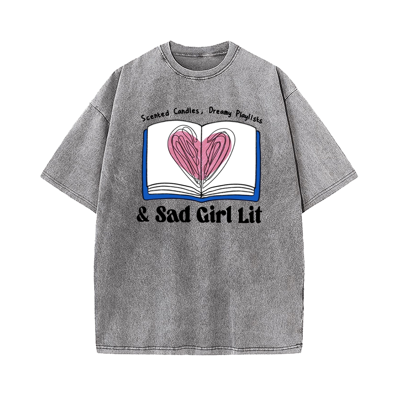 Sad Girl Lit Washed T-Shirt