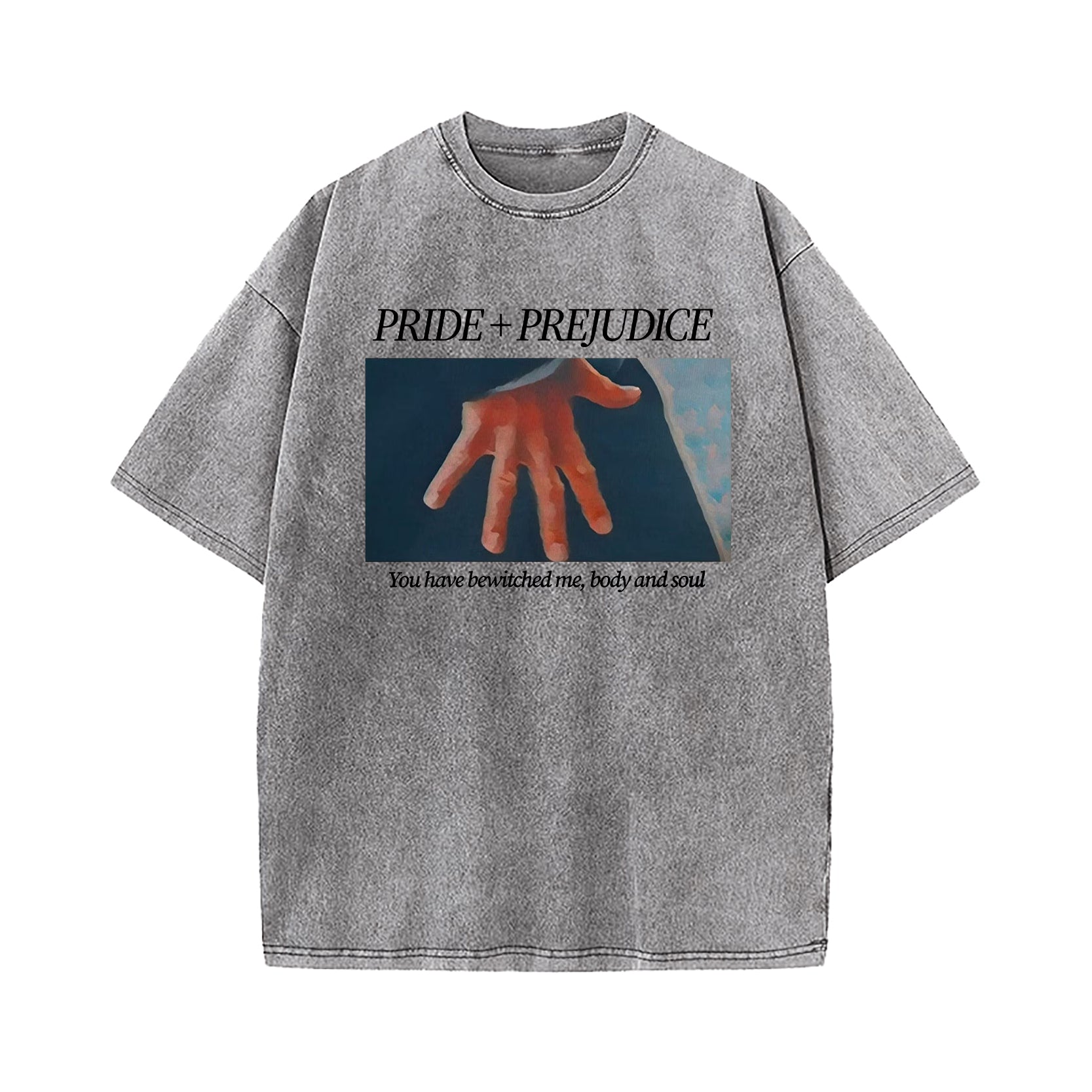 Pride And Prejudice Hand Flex Washed T-Shirt