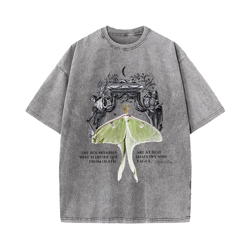 The Boundaries Which Divide Life From Death Washed T-Shirt