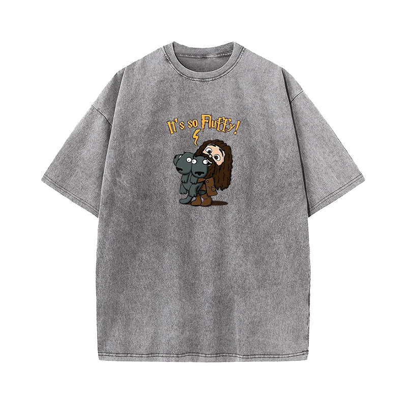 It's So Fluffy Washed T-Shirt