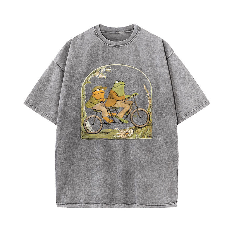 Frog And Toad Washed T-Shirt