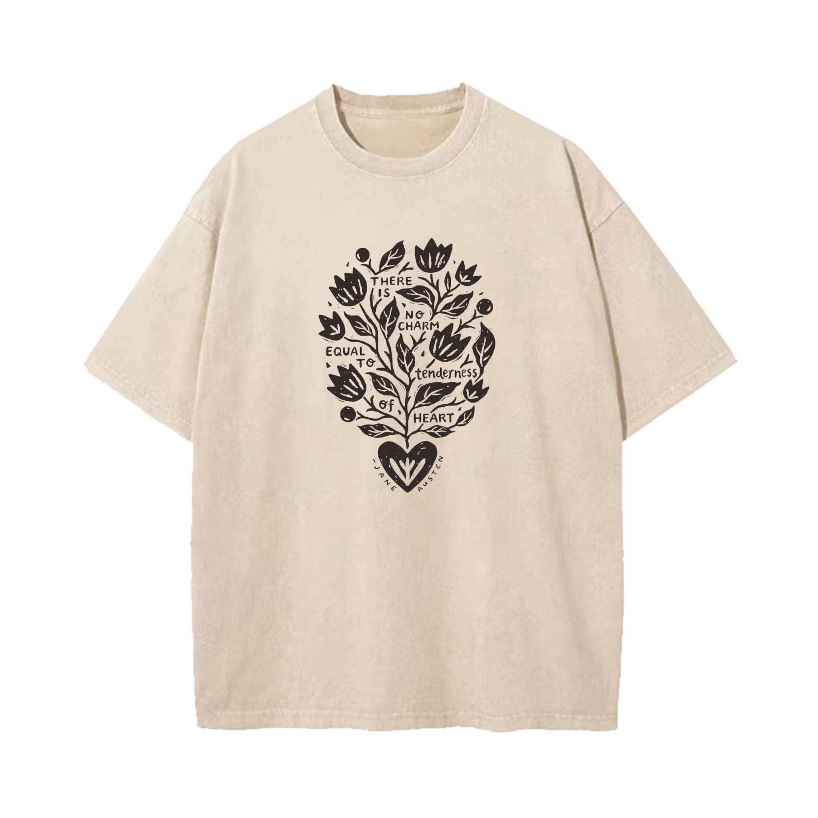 Tenderness of Heart Jane Austen Quote T-Shirt