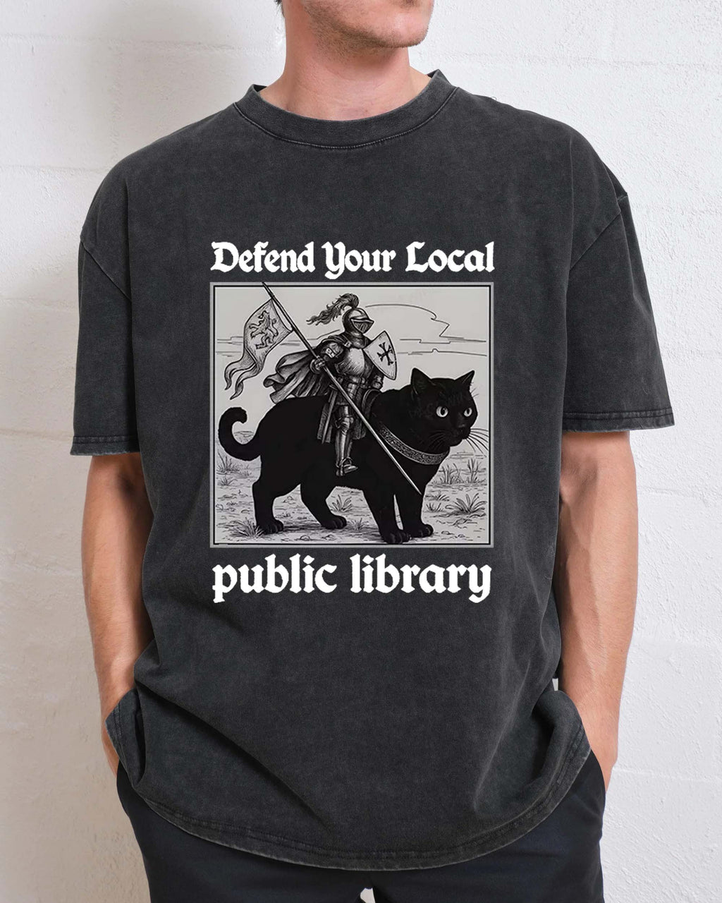 Defend Your Local public library T-shirt