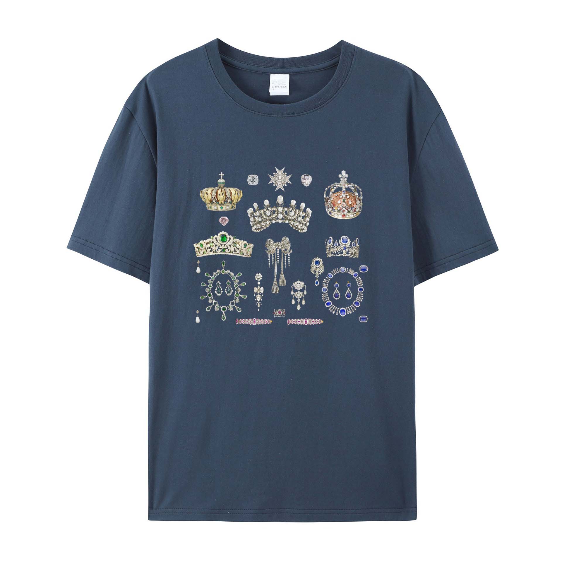 Louvre Stolen Crown Jewels Of Paris Cotton T-Shirts