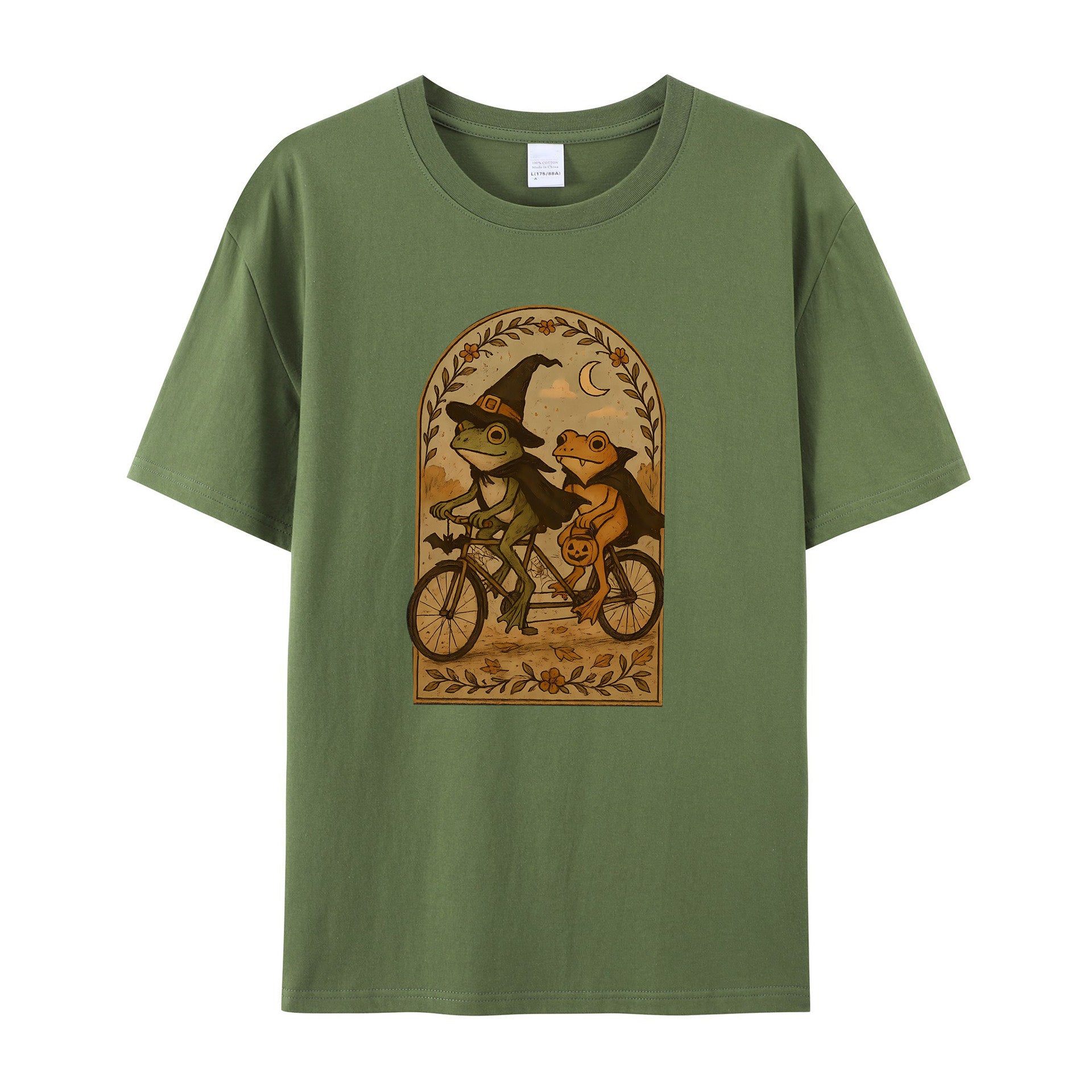 Retro Frog And Toad Comfort Colors Cotton T-shirt