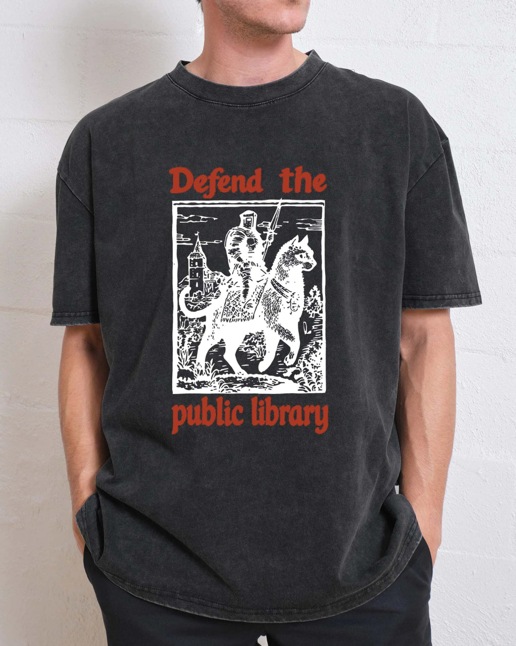 Defend the Public Library T-shirt