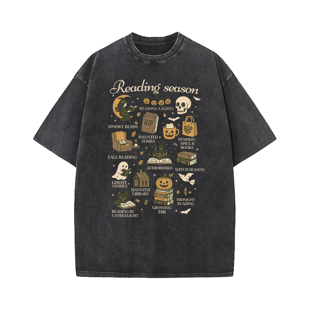 Reading Season Washed T-Shirt