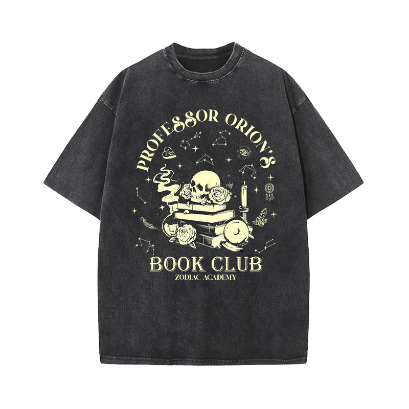 Professor Orion Book Club Washed T-Shirt