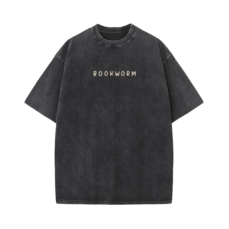 Bookworm Washed T-Shirt