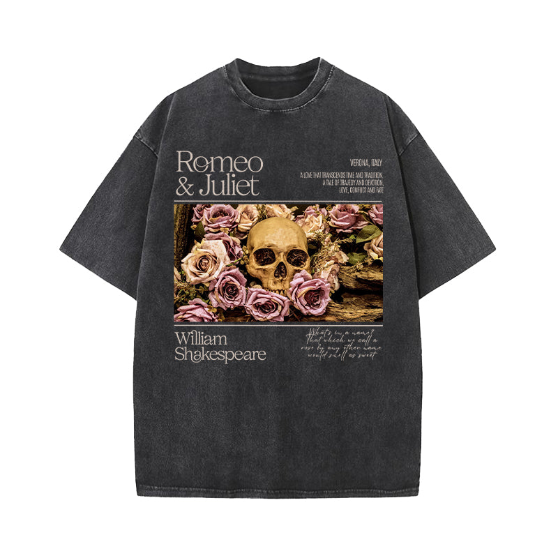 Romeo And Juliet Washed T-Shirt