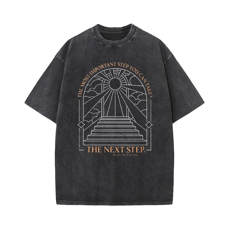 The Next Step Stormlight Archives Inspirational Washed T-Shirt