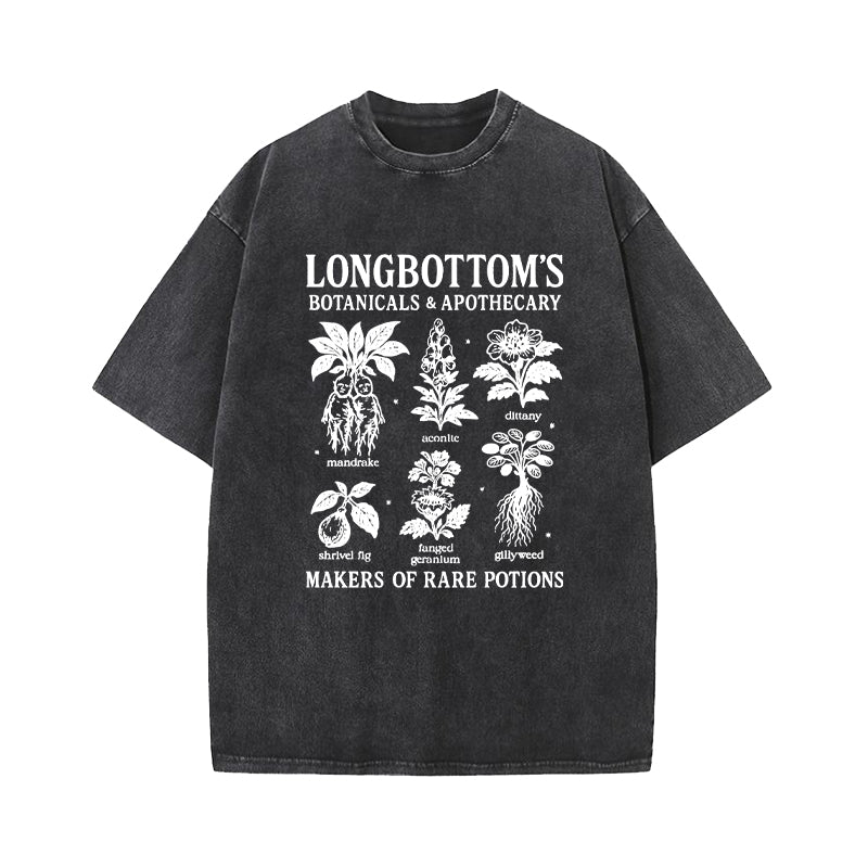 Longbottoms Herbology Potter Washed T-Shirt