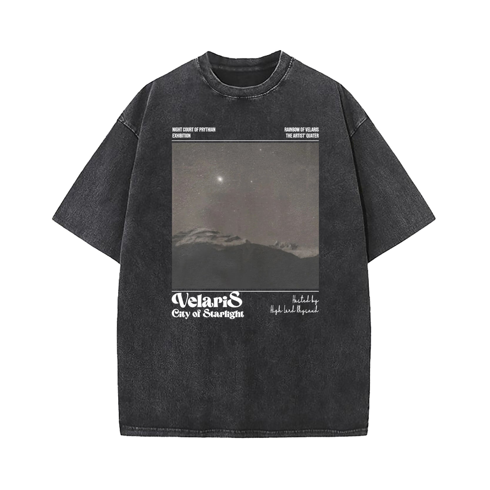 SJM Velaris Night Court Washed T-Shirt