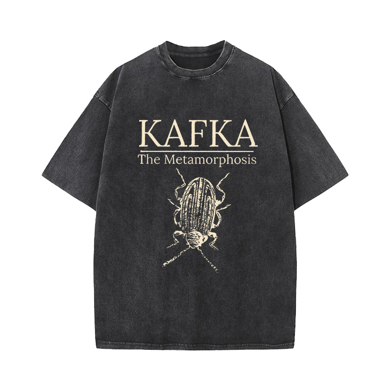 The Metamorphosis Franz Kafka Washed T-Shirt