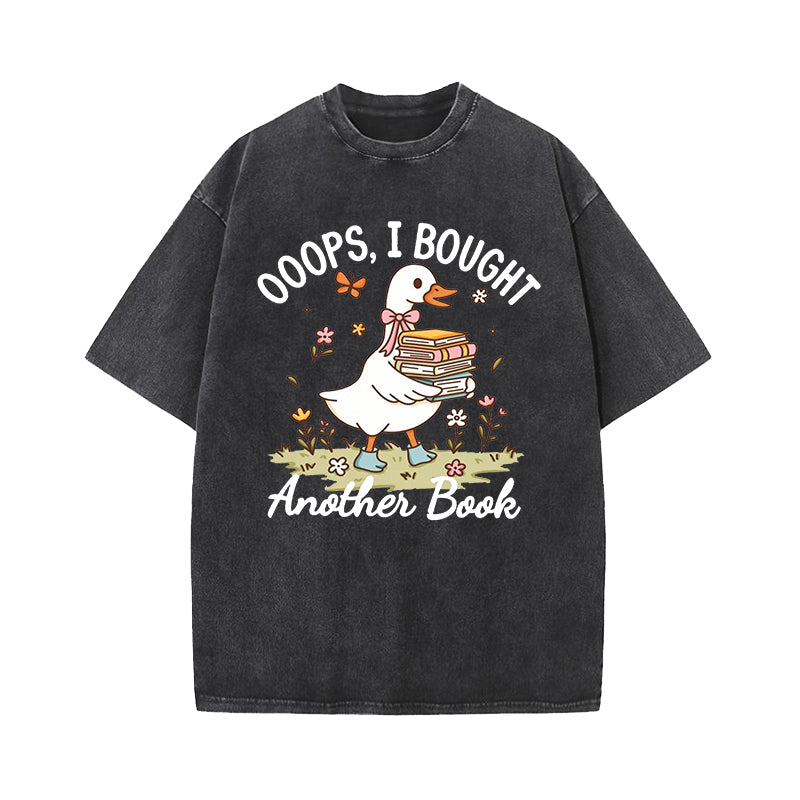 Silly Goose Got More Books Washed T-Shirt