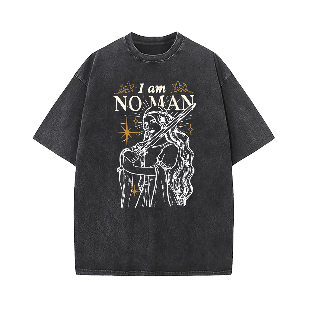 I Am No Man Eowyn Washed T-Shirt