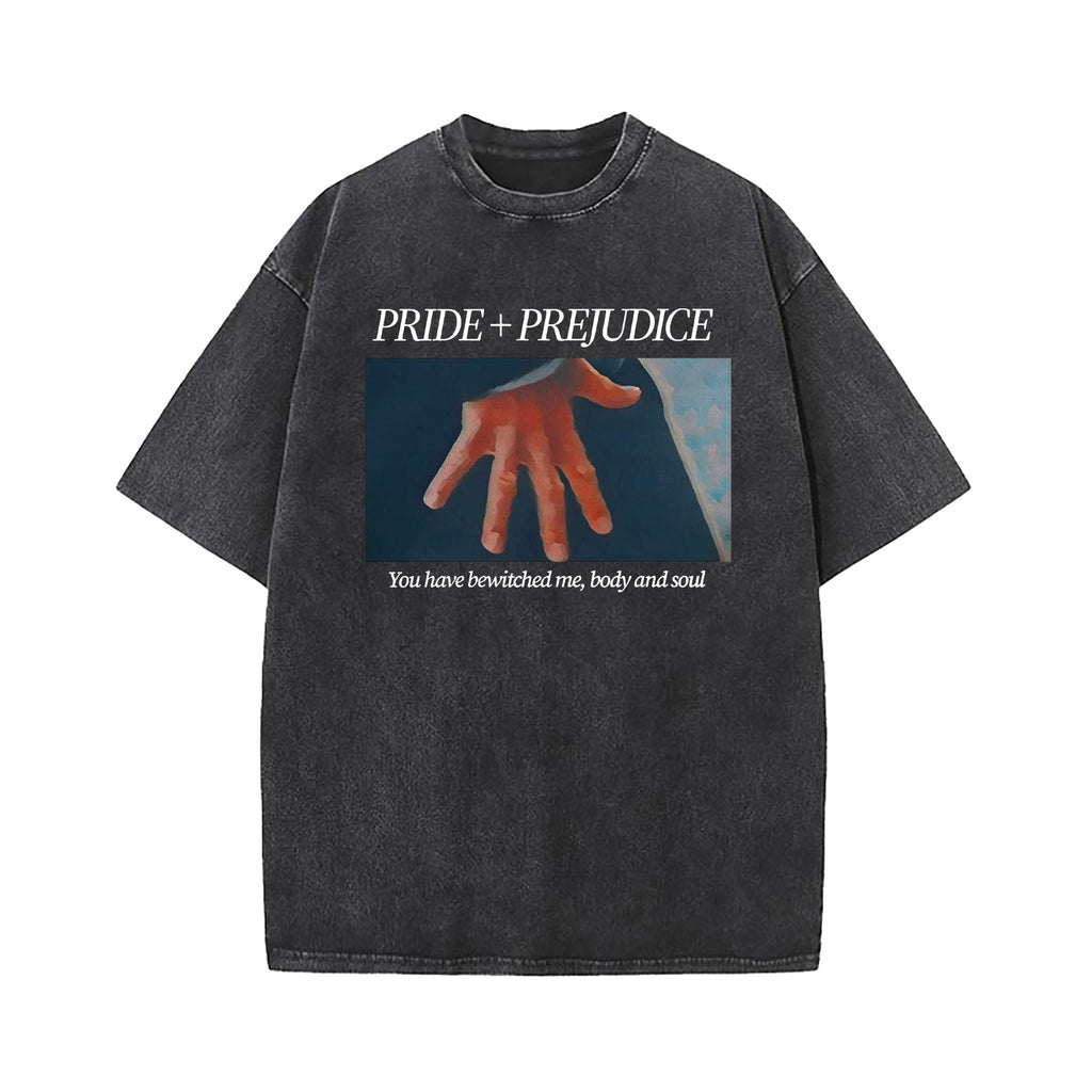 Pride And Prejudice Hand Flex Washed T-Shirt