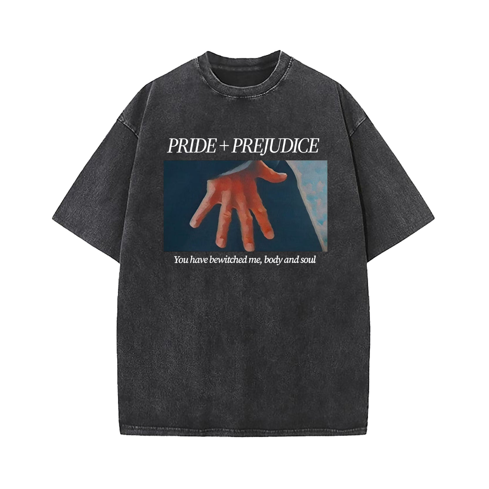 Pride And Prejudice Hand Flex Washed T-Shirt