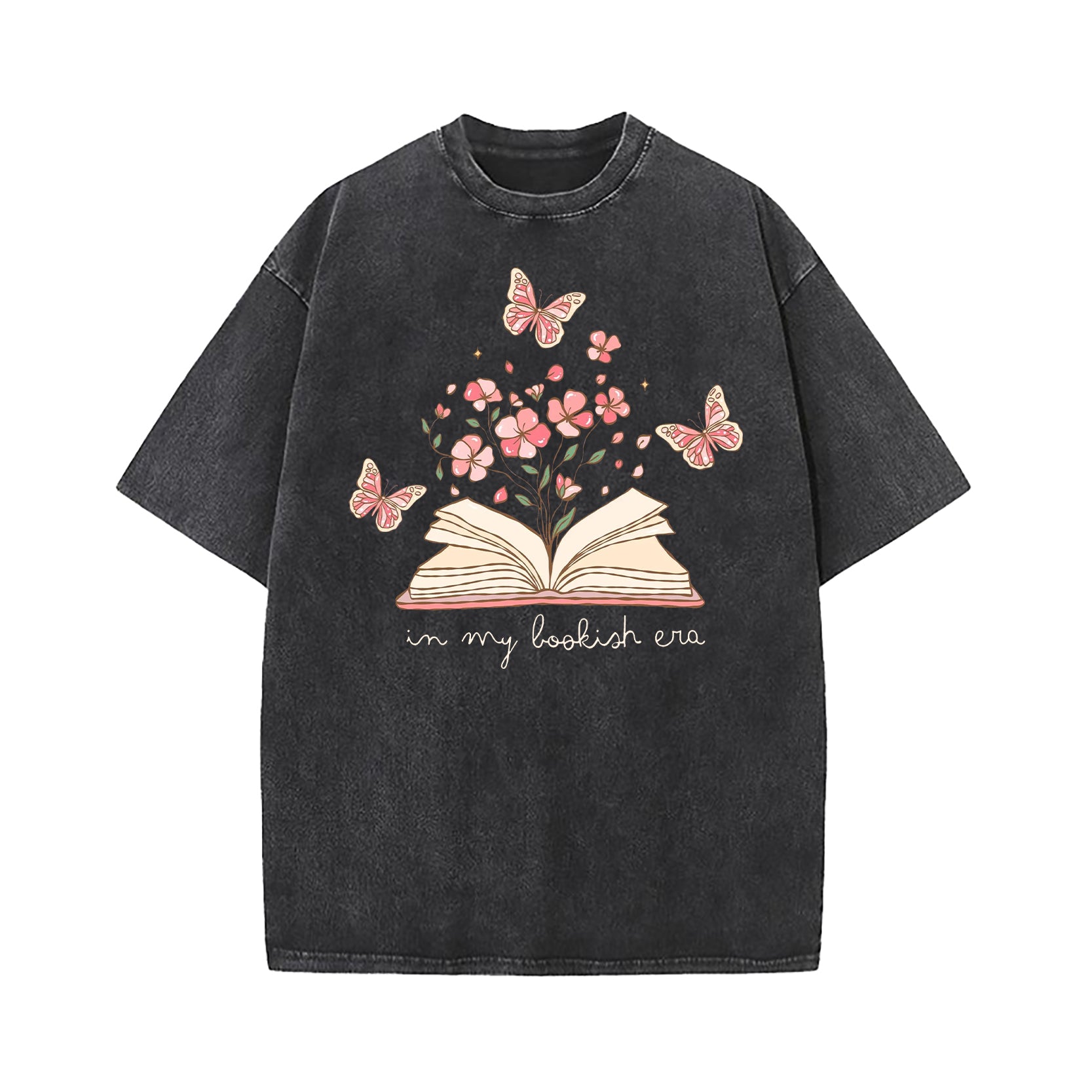 In My Bookish Era Washed T-Shirt
