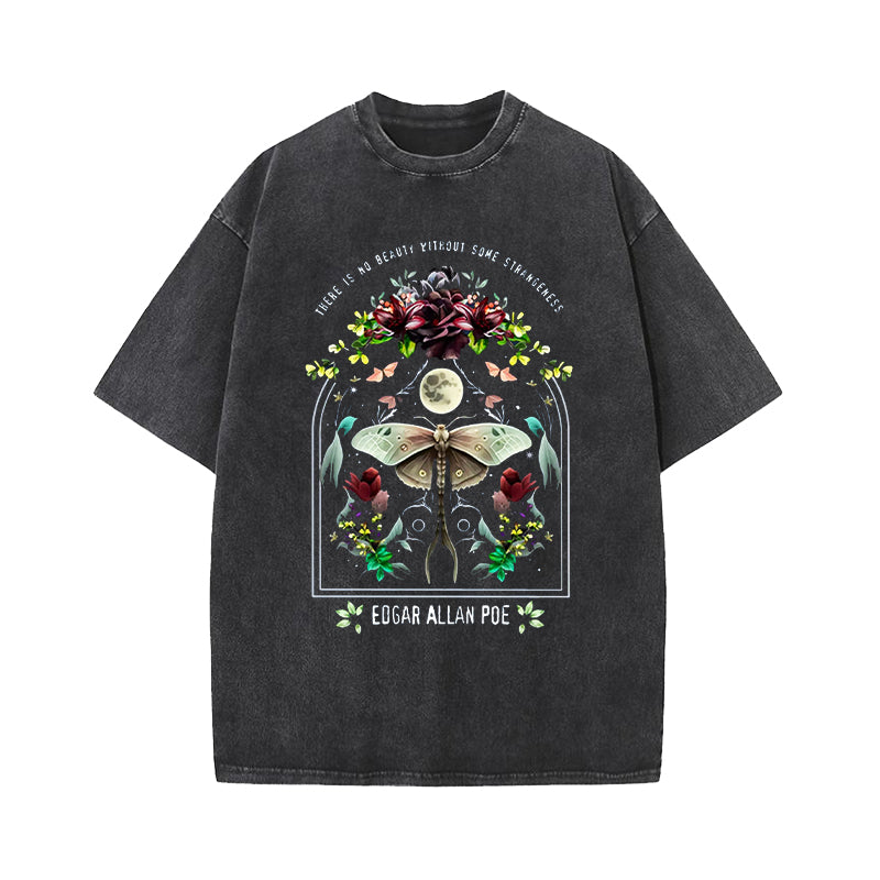 There Is No Beauty Without Some Strangeness Washed T-Shirt