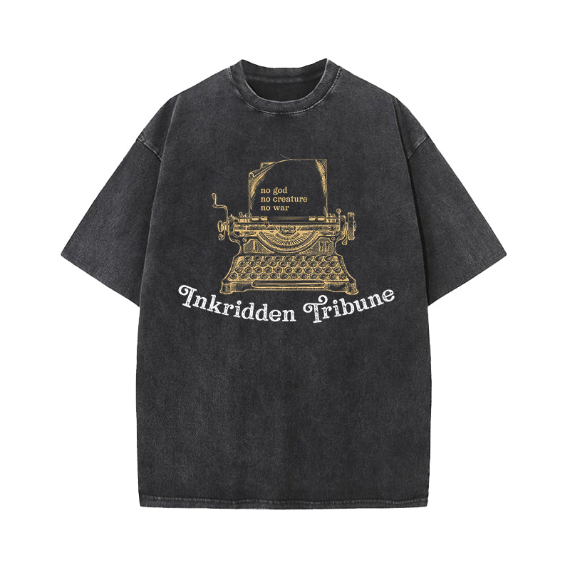 Inkridden Tribune No God No Creature No War T-Shirt