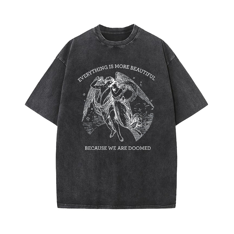 The Iliad Homer Everything Is More Beautiful Washed T-Shirt