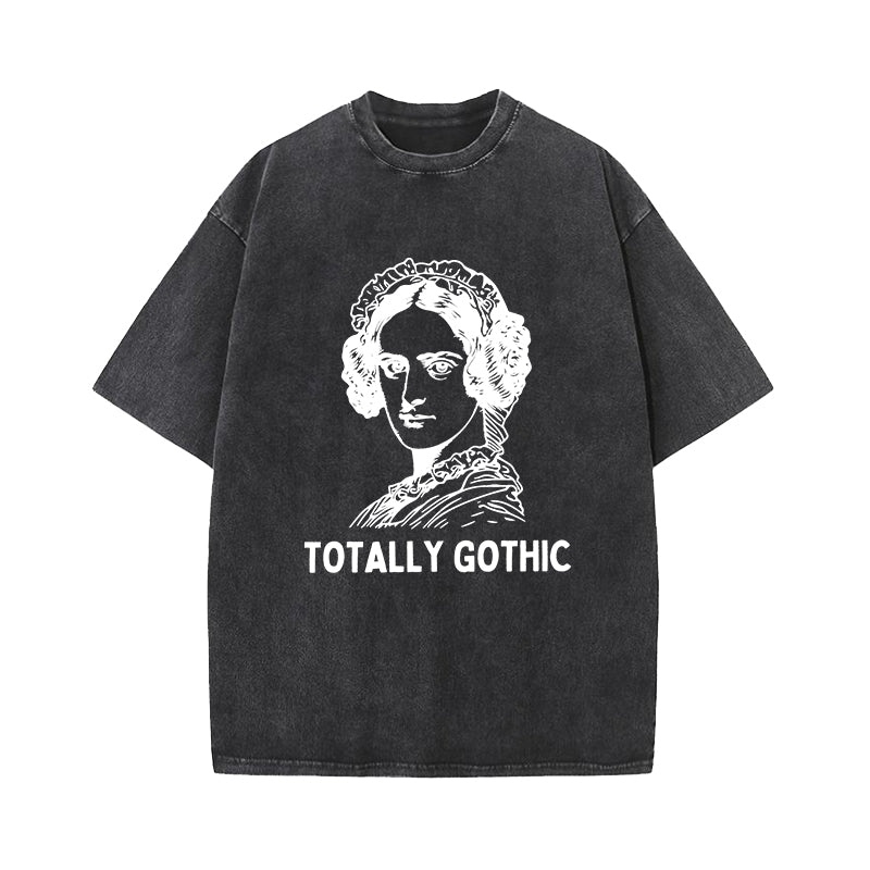 Totally Gothic Mary Shelley Washed T-Shirt