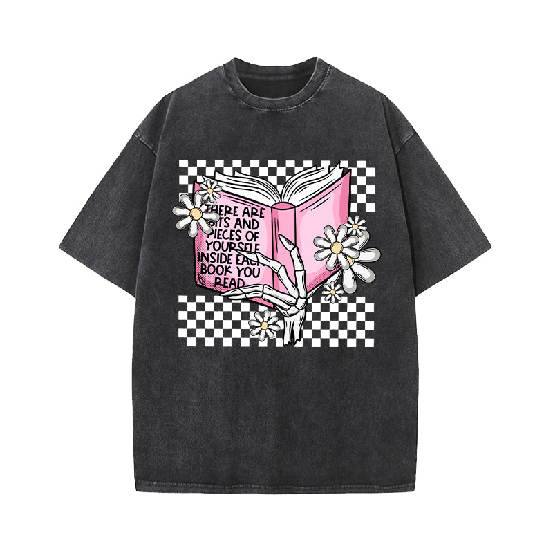 Yourself In Books Washed T-Shirt