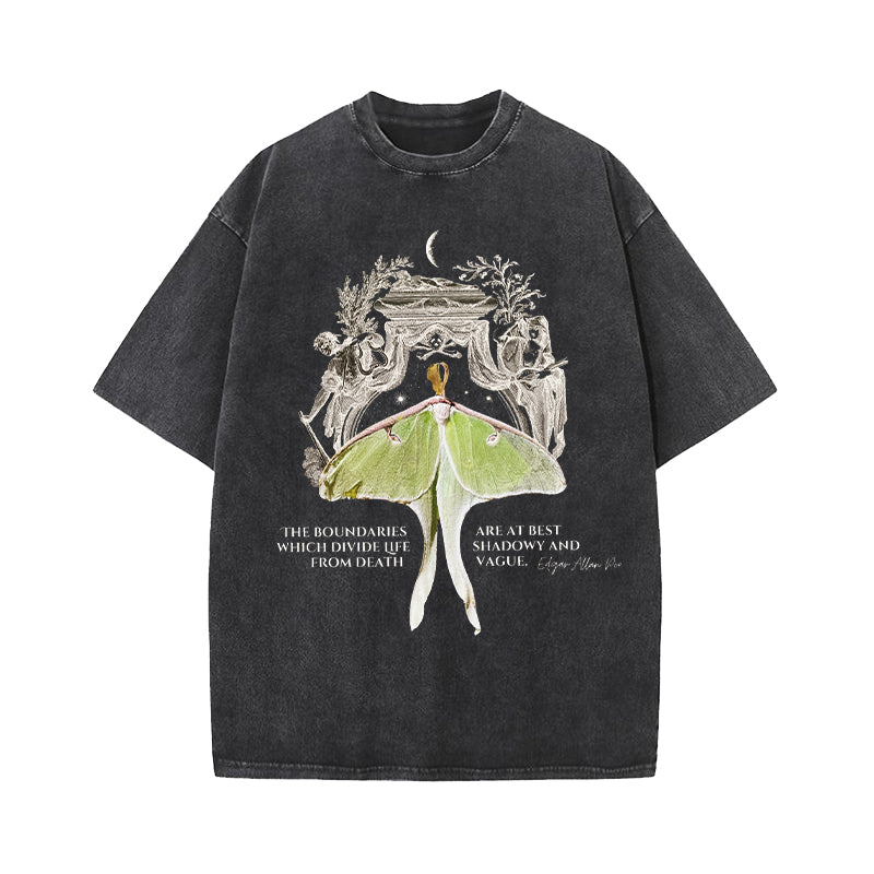 The Boundaries Which Divide Life From Death Washed T-Shirt