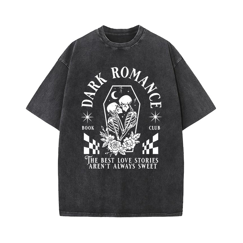 Dark Romance Book Club Washed T-Shirt